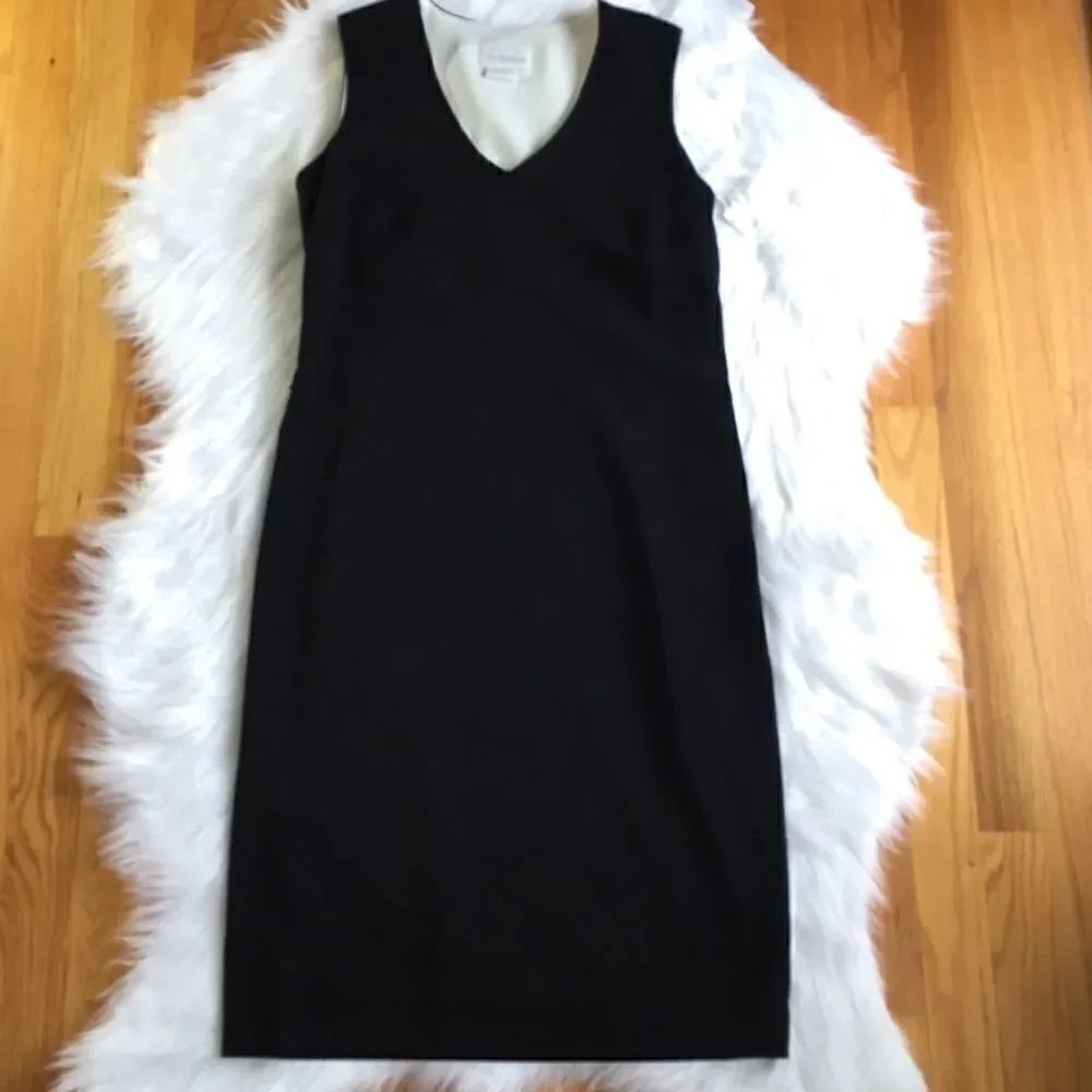 NWT Black  Liz Claiborne Dress Size 4P